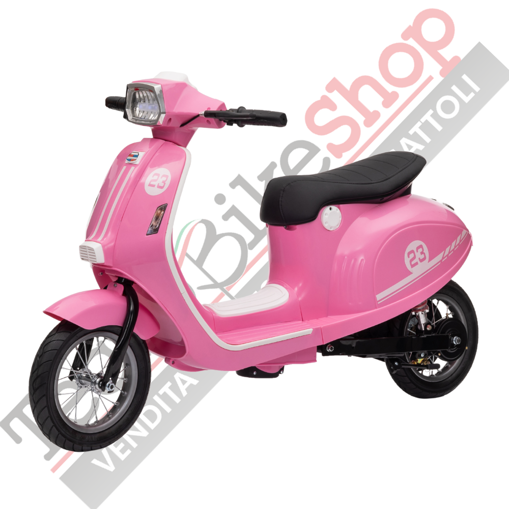 Moto Elettrica per Bambini Moto Deluxe 24V -Rosa