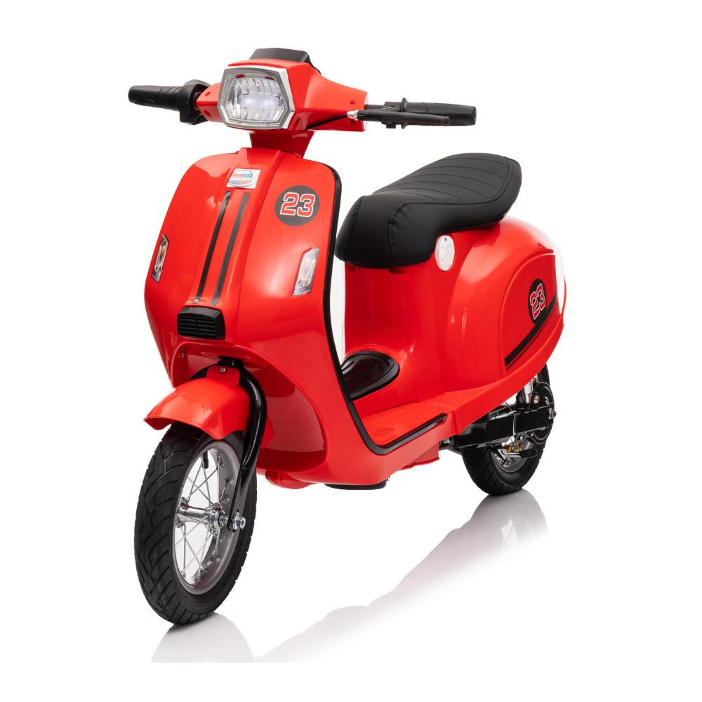 Moto Elettrica per Bambini Moto Deluxe 24V -Rosso