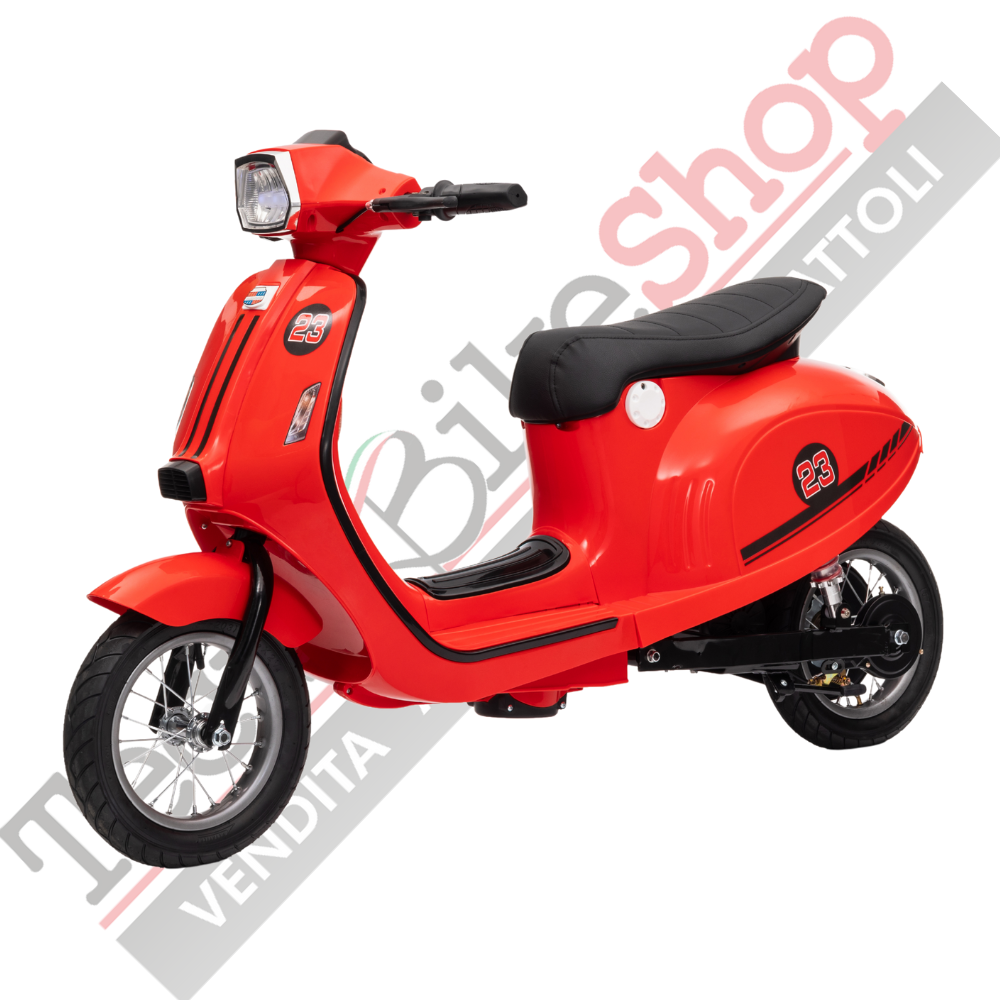Moto Elettrica per Bambini Moto Deluxe 24V -Rosso