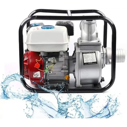 Motopompa a Scoppio Autoadescante, Motore a Benzina 4 Tempi