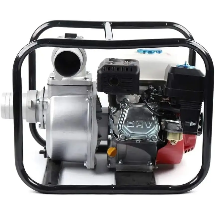 Motopompa a Scoppio Autoadescante, Motore a Benzina 4 Tempi