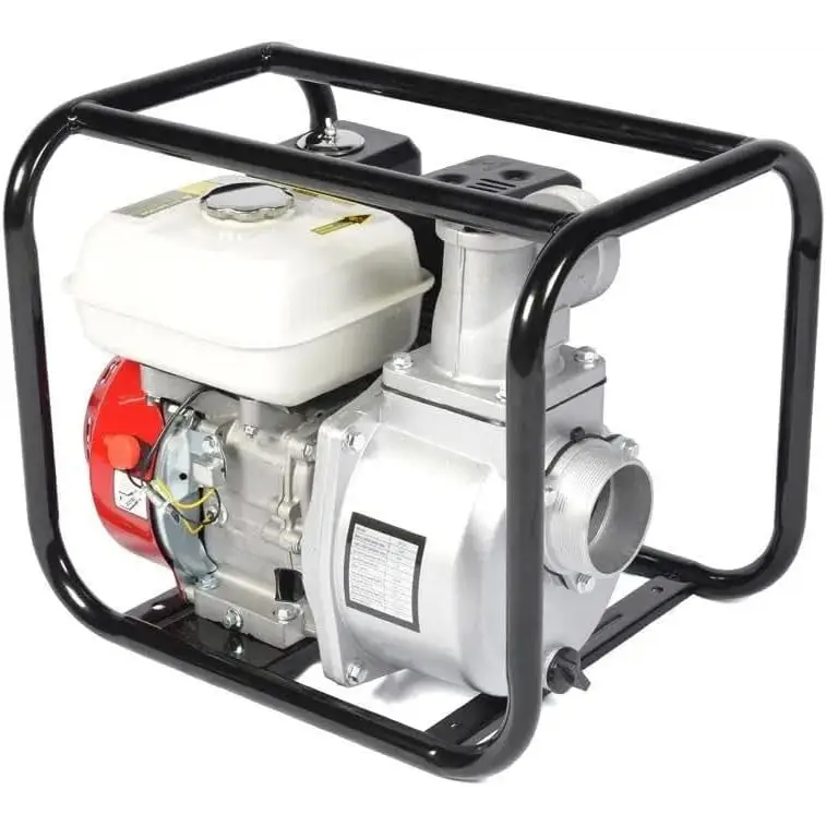 Motopompa a Scoppio Autoadescante, Motore a Benzina 4 Tempi