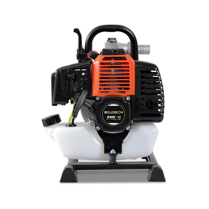 Motopompa Autoadescante Per Acqua Con Motore A Scoppio Da 42,7Cc