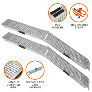 T-Mech - Rampa per Carico Moto Motoveicoli Motocicli Motociclette Motorino Rampe di Carico