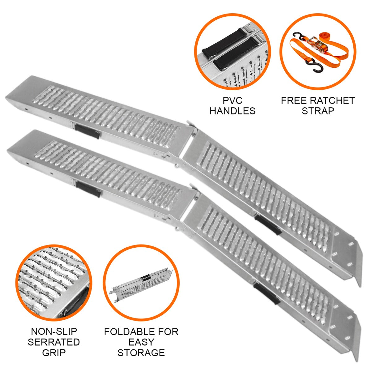 T-Mech - Rampa per Carico Moto Motoveicoli Motocicli Motociclette Motorino Rampe di Carico