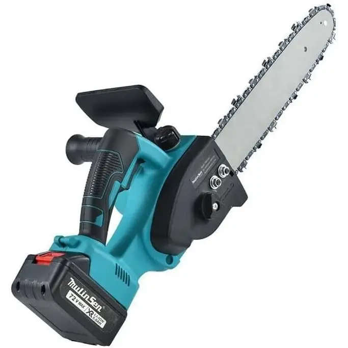 Motosega a Batteria per Potatura, Sega Elettrica 12 Pollici, con 2 Batterie