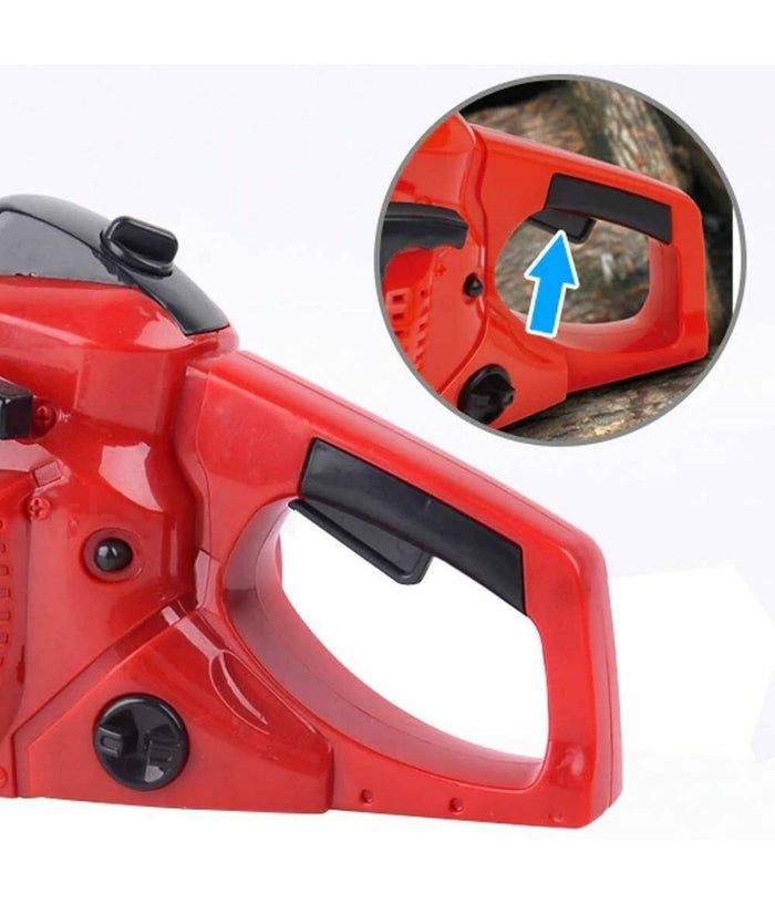 Motosega Giocattolo Per Bambini Sega Elettrica Funzionante Con Suoni Realistici         