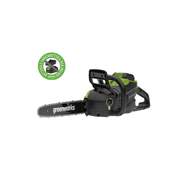 Motosega Greenworks GD48CS36 48 V – barra 36 cm – uso domestico e giardino – Greenworks