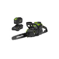 Motosega Greenworks GD48CS36K4 Kit 48 V – barra 36 cm – con batteria 4 Ah e caricatore – Greenworks