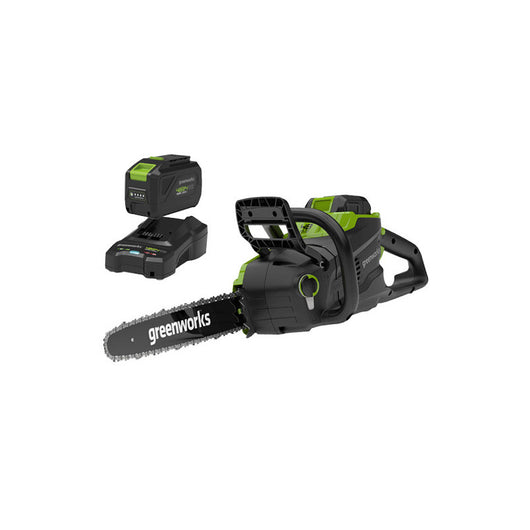 Motosega Greenworks GD48CS36K4 Kit 48 V – barra 36 cm – con batteria 4 Ah e caricatore – Greenworks