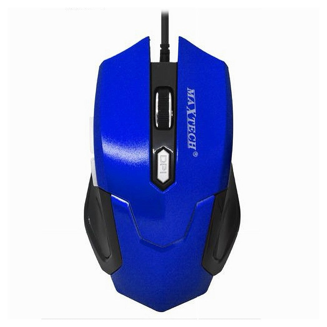 Mouse Da Gioco Gaming Per Computer Pc Cavo Usb 2.0 Filo 1.2 Mt Tasti Maxtech M-z014         