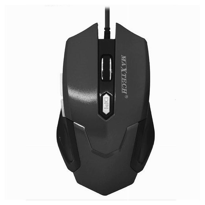 Mouse Da Gioco Gaming Per Computer Pc Cavo Usb 2.0 Filo 1.2 Mt Tasti Maxtech M-z014         