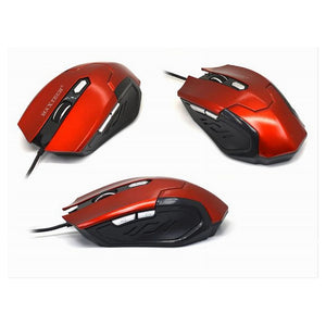 Mouse Da Gioco Gaming Per Computer Pc Cavo Usb 2.0 Filo 1.2 Mt Tasti Maxtech M-z014         