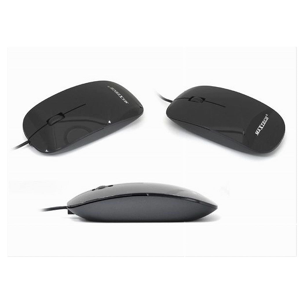 Mouse Filo Usb2 Ottico Per Computer Pc Compatibile Con Windows Maxtech M-z007         