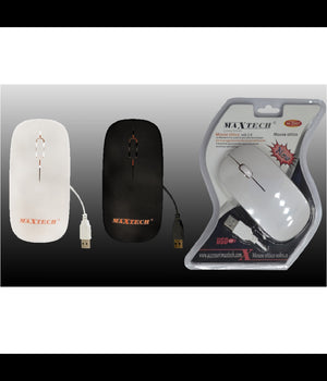 Mouse Filo Usb2 Ottico Per Computer Pc Compatibile Con Windows Maxtech M-z007         