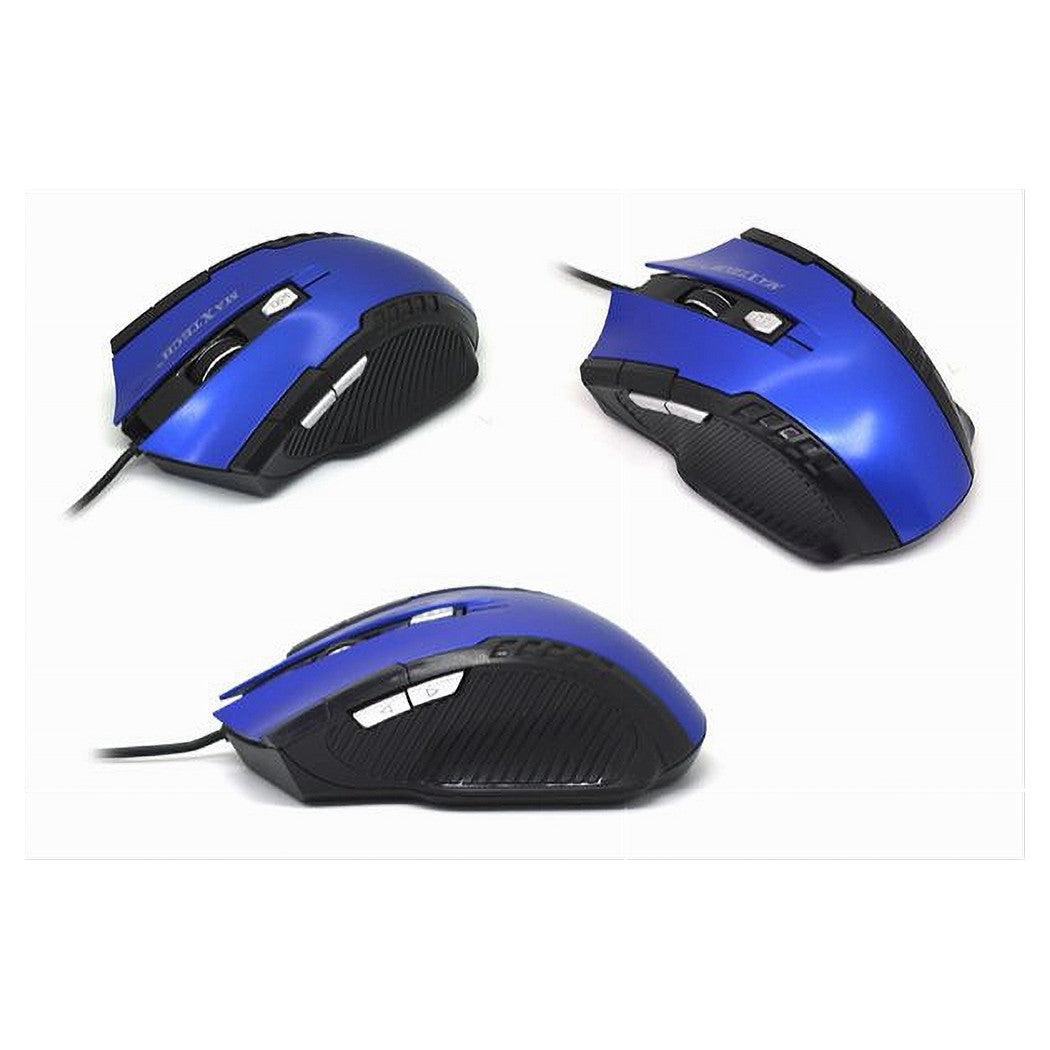 Mouse Gaming Con Cavo Usb Ottico Mini Con Filo Per Computer Pc Da Gioco Maxtech M-z017         