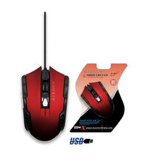 Mouse Gaming Con Cavo Usb Ottico Mini Con Filo Per Computer Pc Da Gioco Maxtech M-z017         