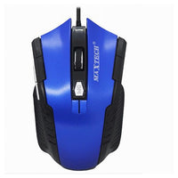 Mouse Gaming Con Cavo Usb Ottico Mini Con Filo Per Computer Pc Da Gioco Maxtech M-z017         