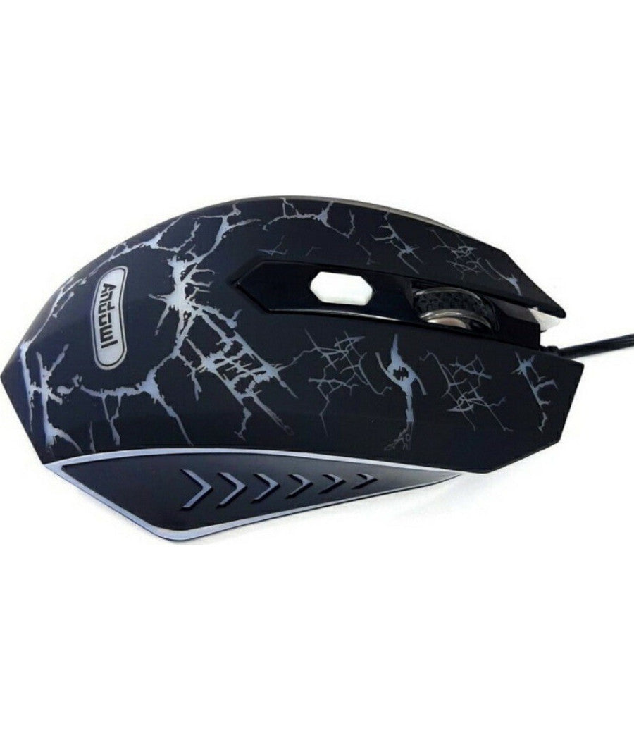 Mouse Gaming Da Gioco Q-t39 Cablato Usb Led 4200dpi Ad Alte Prestazioni Velocità          