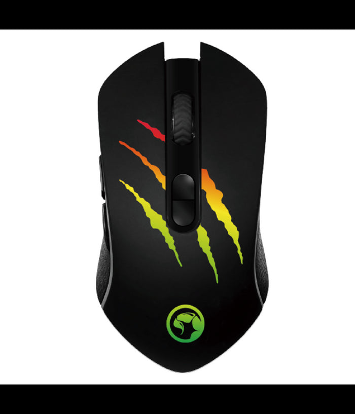 Mouse Gaming Luminoso Marvo M425g Scorpion Ottico Retroilluminato Dpi Pc Cavo Usb         