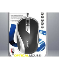 Mouse Ottico Con Cavo Usb Silenzioso Cablato Per Computer Pc Notebook Qm80         