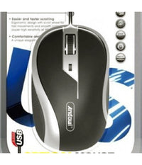 Mouse Ottico Con Cavo Usb Silenzioso Cablato Per Computer Pc Notebook Qm80         