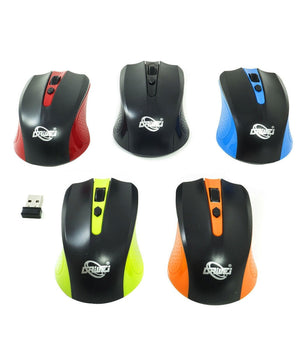 Mouse Pc Wireless 2.4ghz Con Ricevitore Usb 1500dpi Senza Filo Driwei Ld-8145         