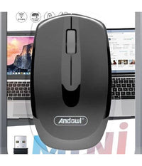 Mouse Usb Ottico Raggio Fino A 10m Wifi Wireless 2.4ghz 1000 Dpi Per Pc Qm71         