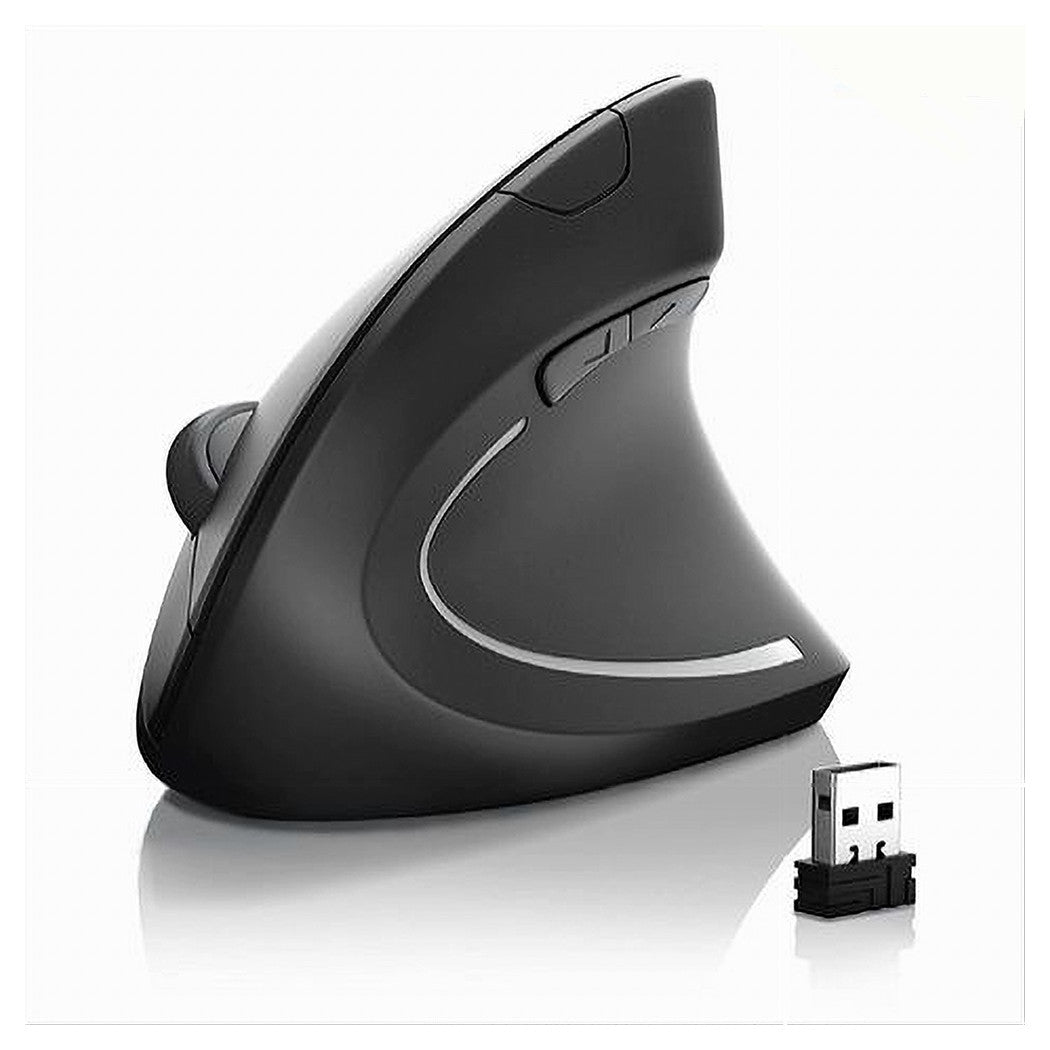Mouse Verticale Ergonomico Ottico Wireless Senza Fili Pc Notebook Maxtech M-z016         