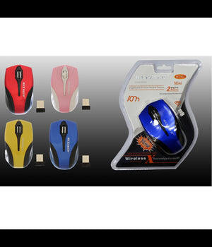 Mouse Wifi Pc Computer Usb2.0 Senza Fili Wireless 2.4 Ghz Maxtech Win-ios M-z001         