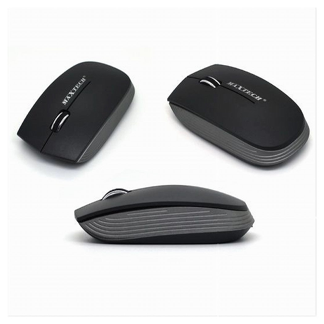Mouse Wireless Da 2.4 Ghz Senza Filo Ultra Slim Bianco - Nero Pc Tablet Design         
