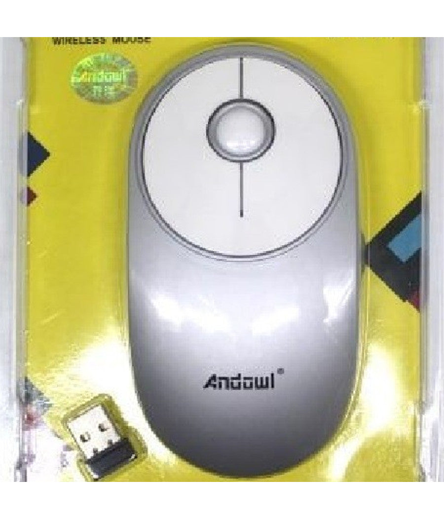 Mouse Wireless Ottico Senza Fili Usb Notebook Pc Computer 1200 Dpi 2,4ghz Q-814         