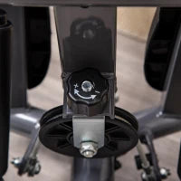 Stepper con Manubrio, Pedali Antiscivolo e Monitor LCD, in Acciaio e ABS, 55x44x108 cm, Nero Grigio e Verde