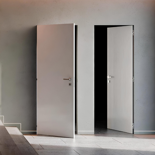 Xreverx ermetika porta battente filo muro reversibile serratura magnetica *** misure 80 x 210 cm, confezione 1