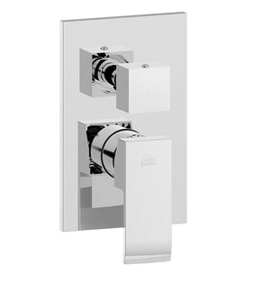 Miscelatore doccia incasso termostatico quadro 2 vie Cromato PAFFONI