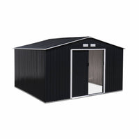 Capanno da giardino in metallo, 10.85m², antracite