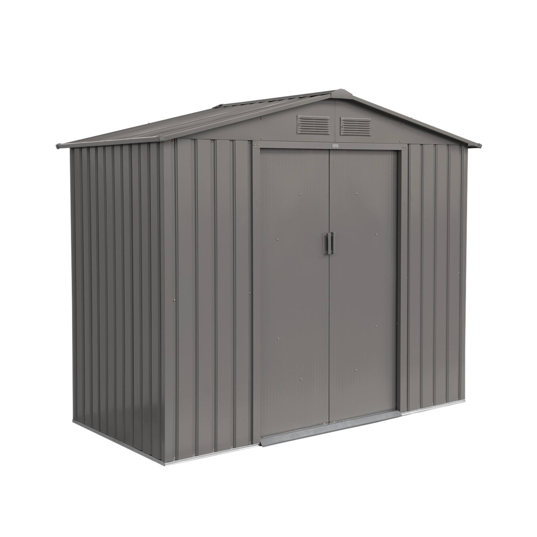 Riparo da giardino 2,71m² con kit di ancoraggio, beige