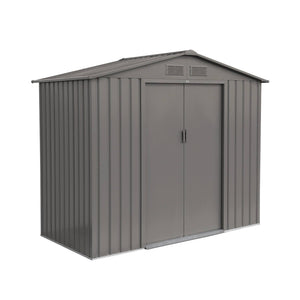 Riparo da giardino 2,71m² con kit di ancoraggio, beige