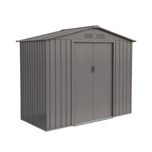 Riparo da giardino 2,71m² con kit di ancoraggio, beige