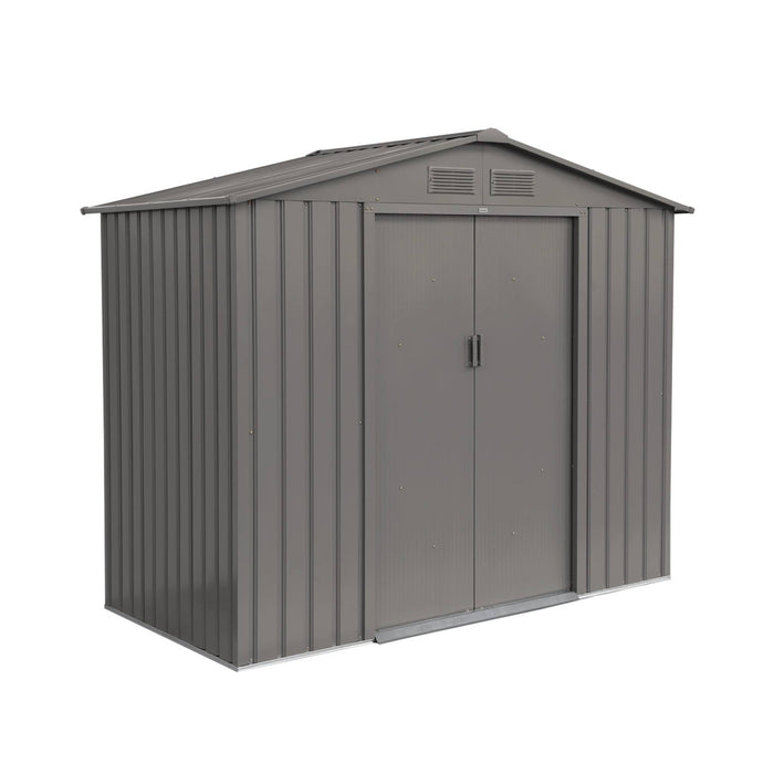 Riparo da giardino 2,71m² con kit di ancoraggio, beige