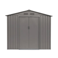 Riparo da giardino 2,71m² con kit di ancoraggio, beige