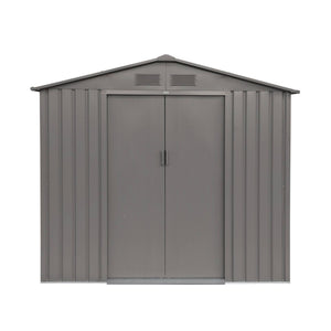 Riparo da giardino 2,71m² con kit di ancoraggio, beige