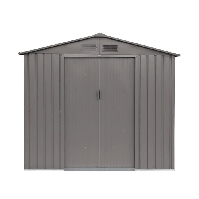 Riparo da giardino 2,71m² con kit di ancoraggio, beige