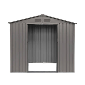 Riparo da giardino 2,71m² con kit di ancoraggio, beige