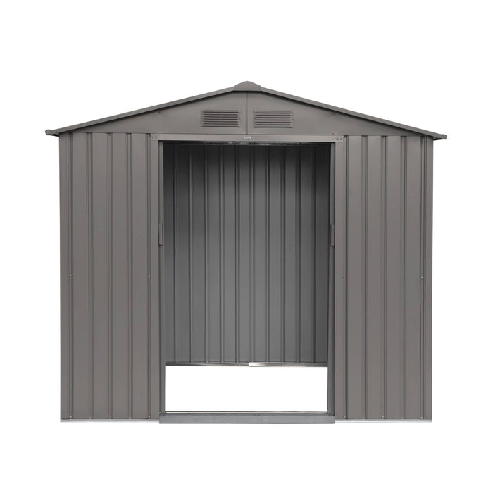 Riparo da giardino 2,71m² con kit di ancoraggio, beige