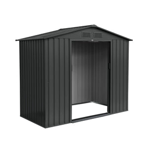 Riparo da giardino 2,71m² con kit di ancoraggio, antracite