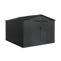 Capannone da giardino in metallo, 8.95m², antracite