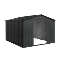 Capannone da giardino in metallo, 8.95m², antracite