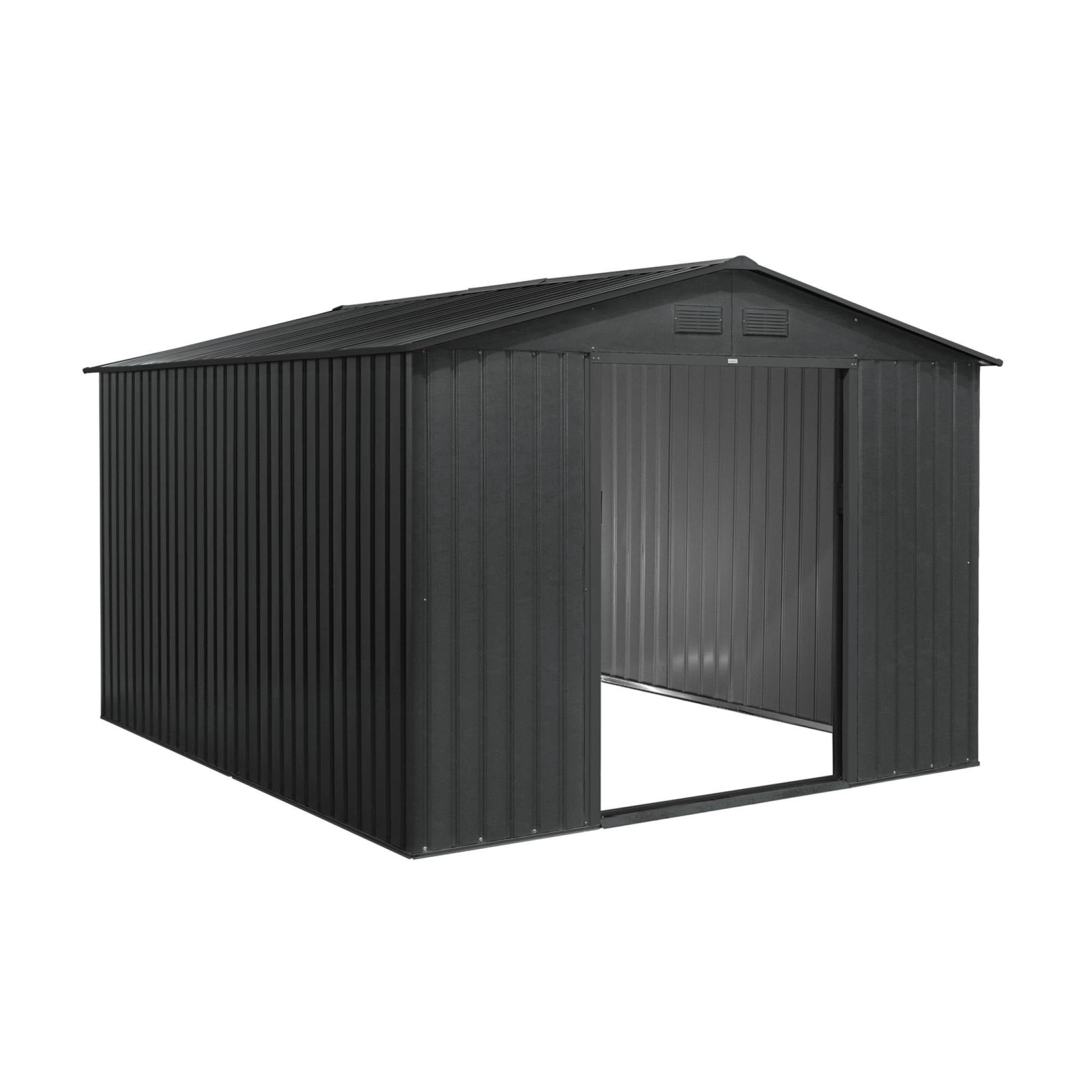 Capannone da giardino in metallo, 8.95m², antracite