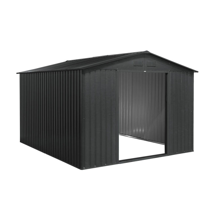 Capannone da giardino in metallo, 8.95m², antracite